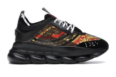 versace chains shoes|versace chain reaction twill.